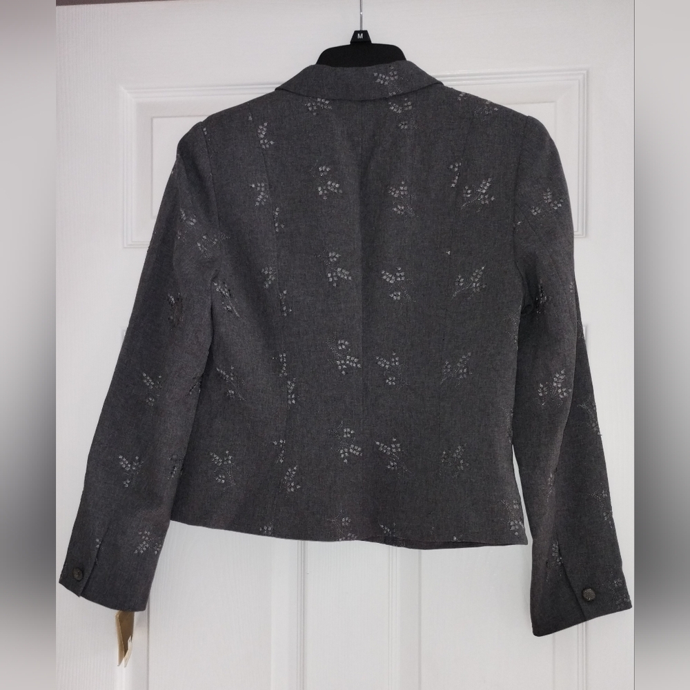 Bergamo Charcoal Women's Blazer - Picture 2 of 9